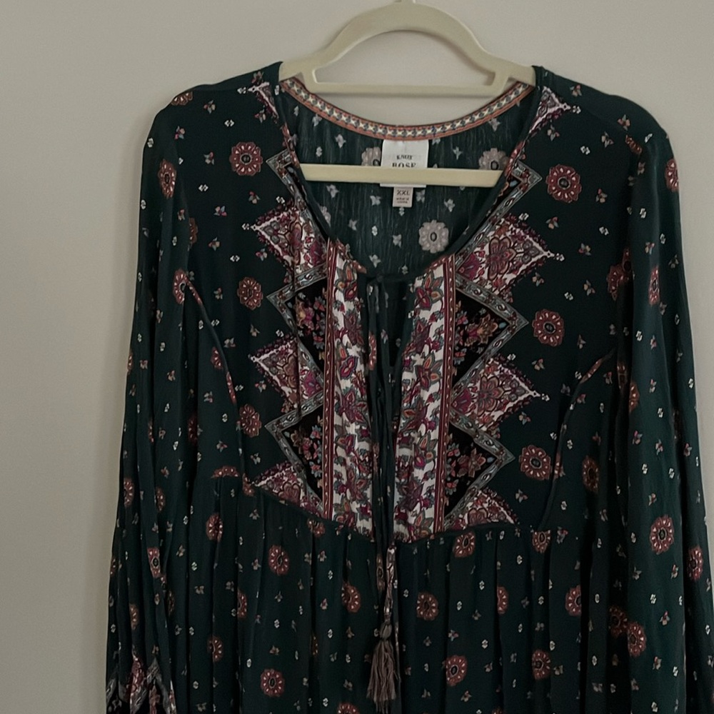 Boho midi dress